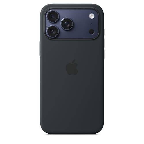 Apple Silicone Fitted Hard Shell Case with MagSafe for iPhone 17 Pro Max - Black