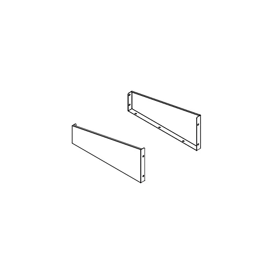 FLANKENPAAR FXR ABSCHLUSSREGAL 30X170X320