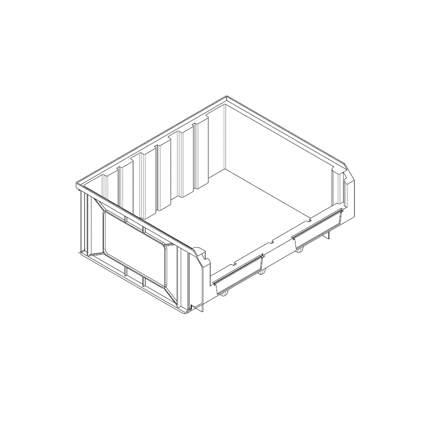 [9VA0000DK4] BEHÄLTER K4/D GRAU L=410 H=163 T=345