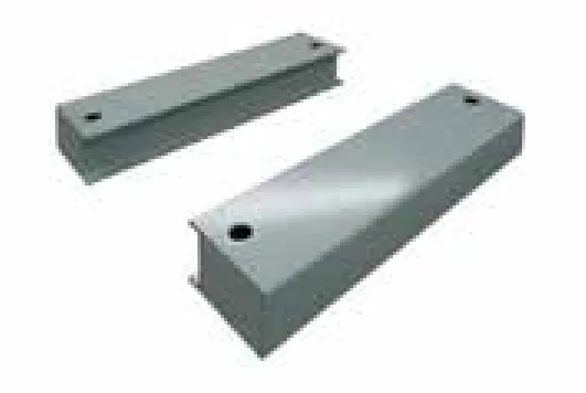 [9APM000006] DISTANZSTÜCKPAAR FÜR AUSZIEHBARE SCHAUBSTOCKHALTERUNG 507X40X61