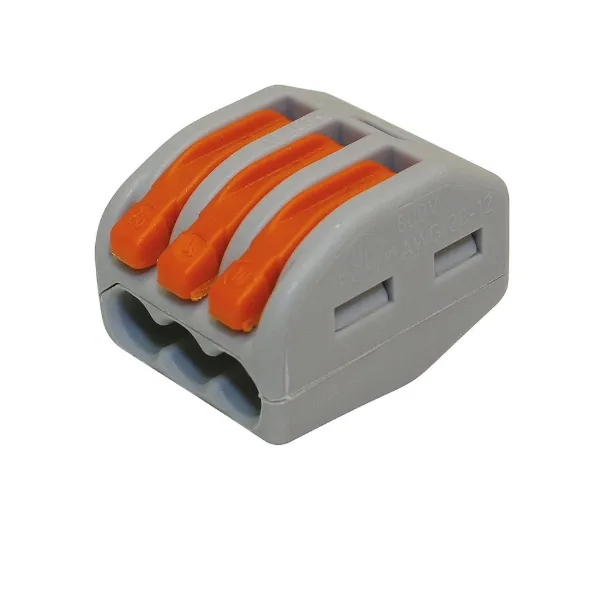 Verbindungsklemme 3-Leiteranschluss 0.08-4 mm²