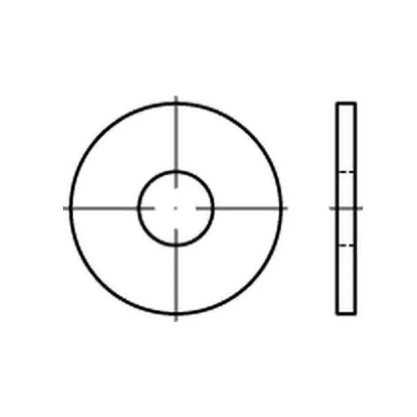 [50942] U-Scheiben DIN 9021/6,4-A2