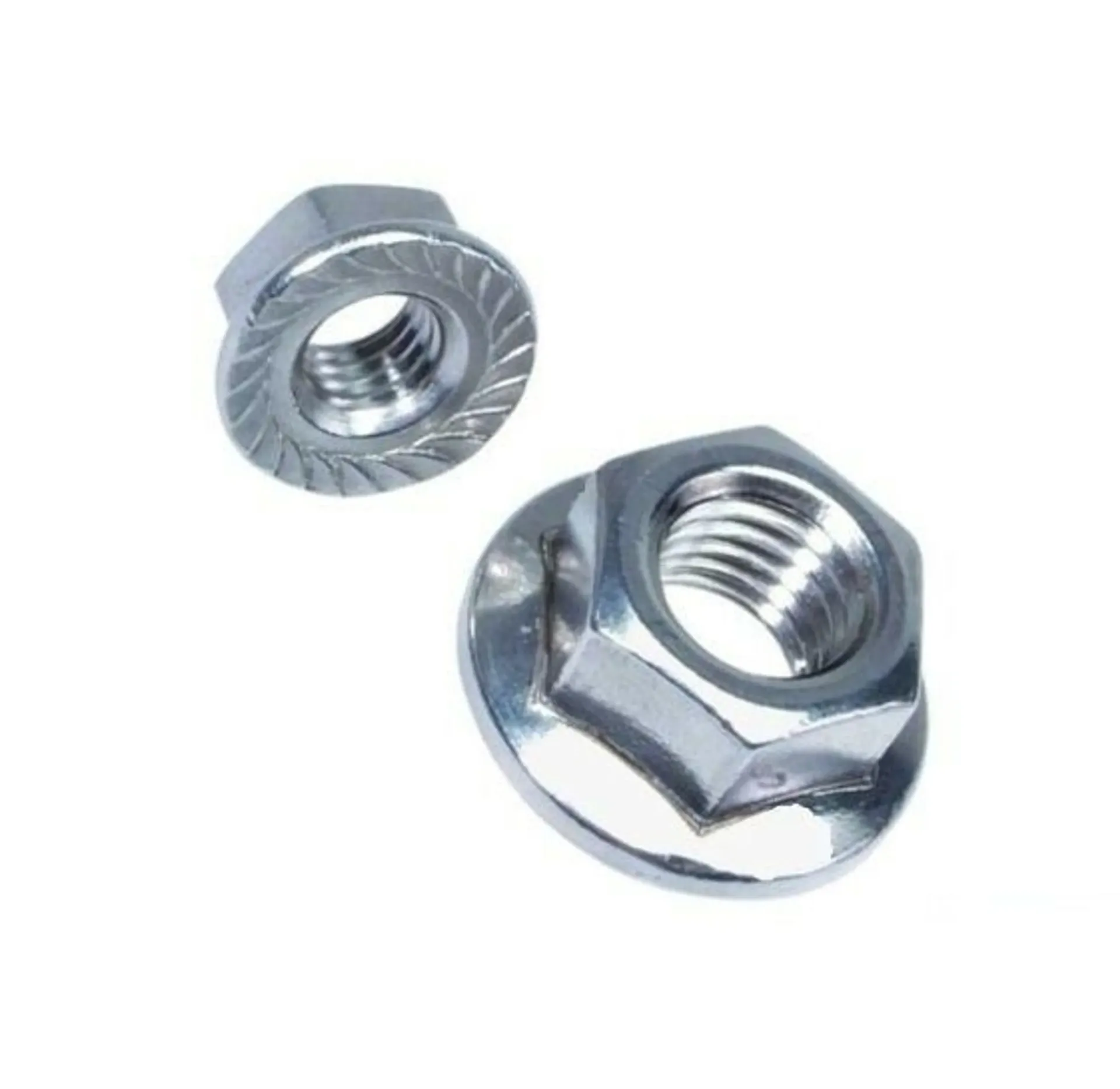 [RK0634] Sechskantmutter M8 mit Verzahnung