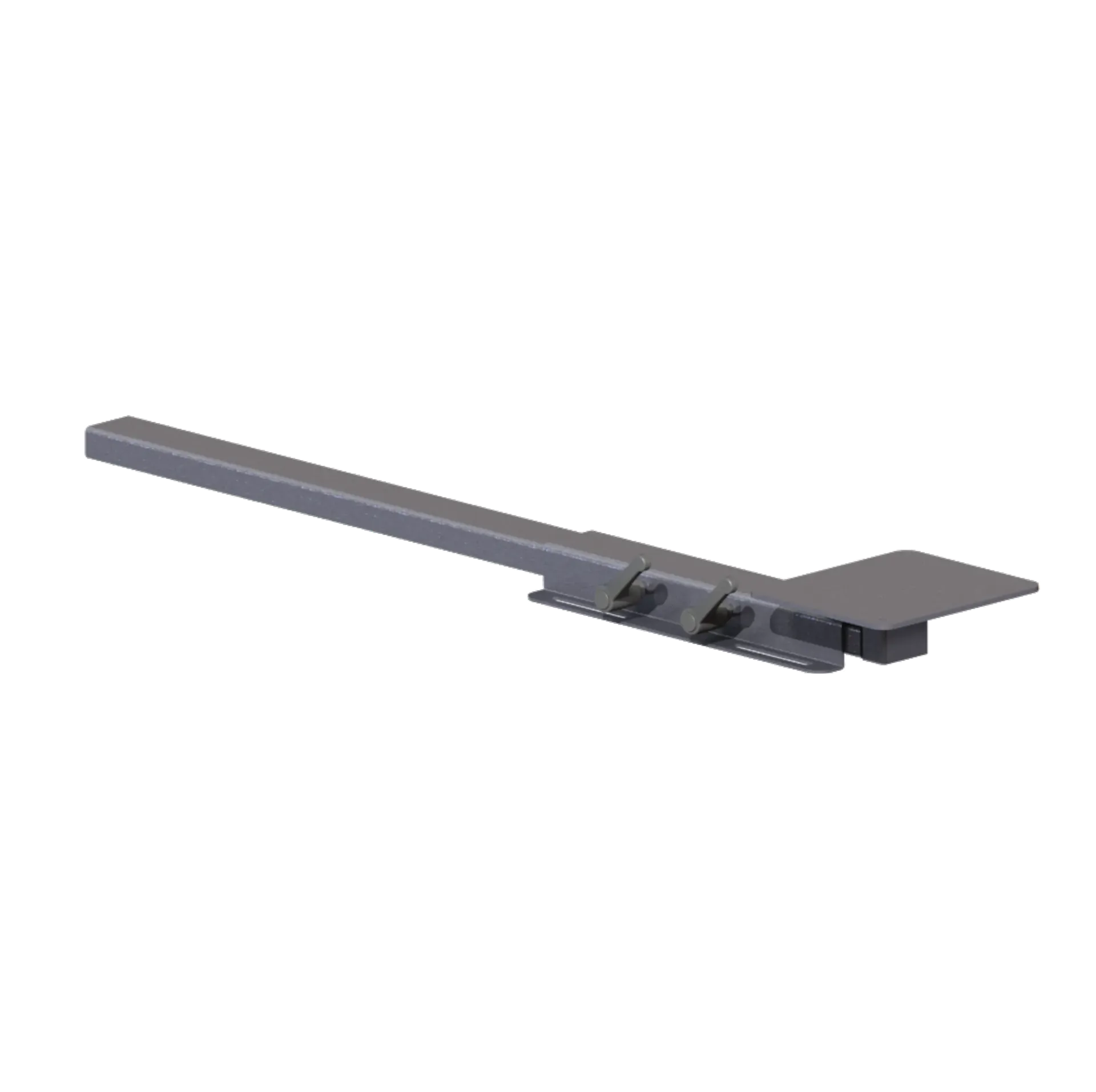 Ausziehbarer Schraubstockhalter (flach)