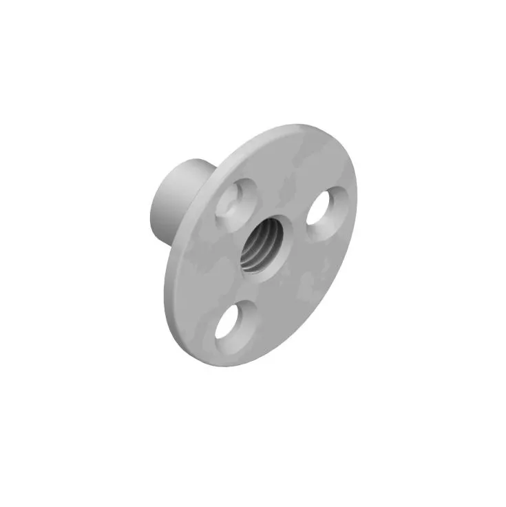 Einschlagmutter M10 mit Flansch