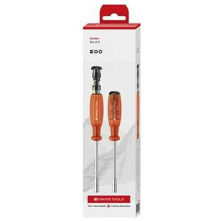 PB Swiss Tools Schraubenzieher Bithalter 6465 CBB mit 8 Bits