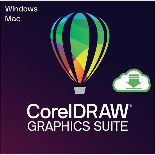 Corel CorelDraw Graphics Suite 2025 ESD, EDU, Voll., Win/Mac, ML