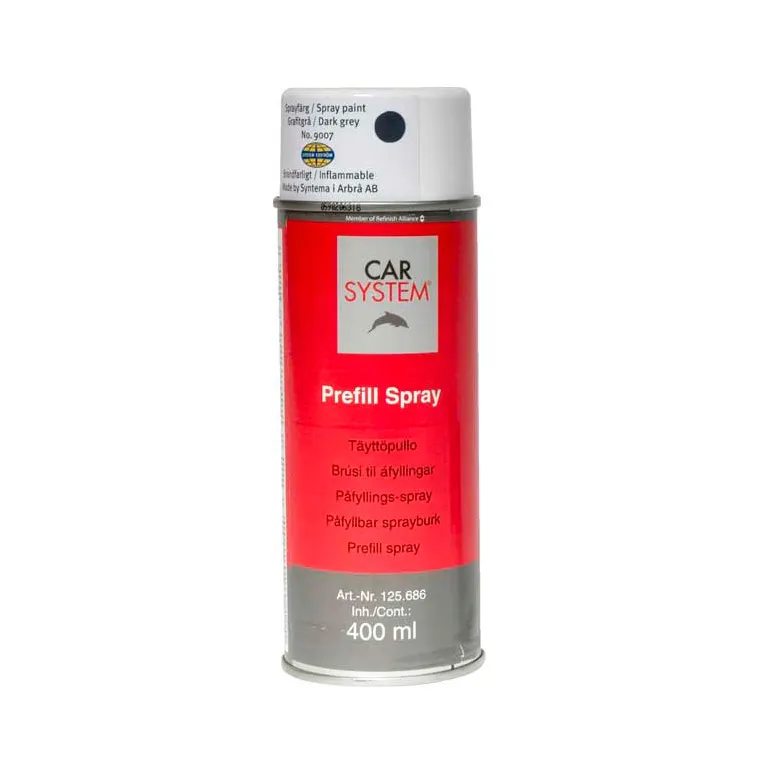Hellgrau, Spraydose