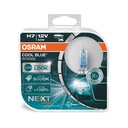 OSRAM H7 Kühle blaue intensive Duobox 12 V 55W PX26d Motorrad/PKW