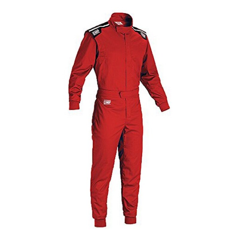 OMP Summer-K Kart Suit - Colour: Red, Size: S