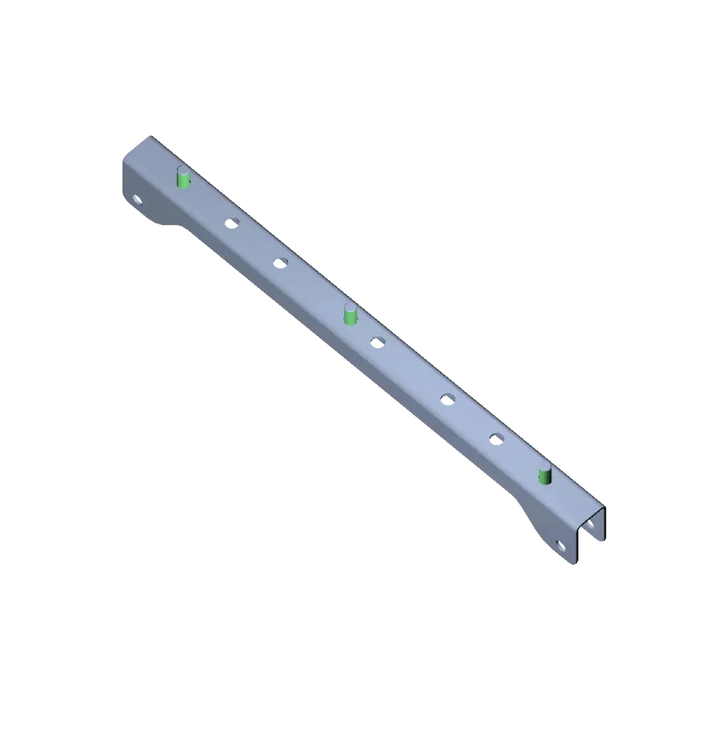 TS-Schiene 32 BDS 1.4301