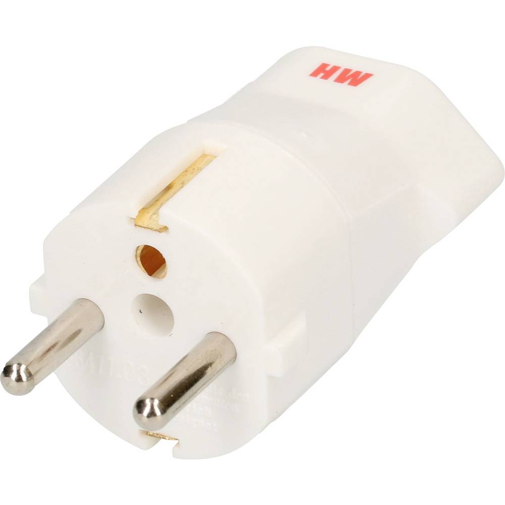 Max Hauri AG 162312 Zwischenstecker 250 V Weiss