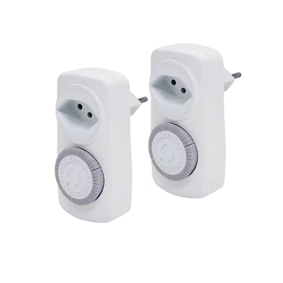 Zeitschaltuhr 24 h mechanisch, 2er-Set