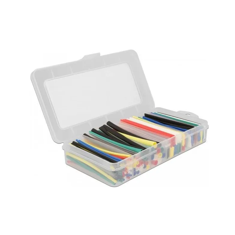 Schrumpfschlauch 196-teilig Sortimentsbox, Mehrfarbig