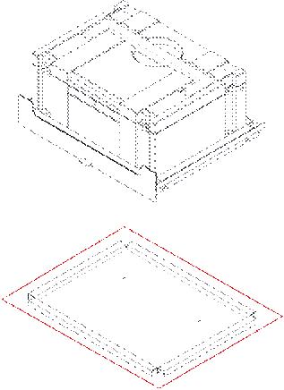[9AVA000001] ADAPTER FÜR KOFFER BOX 14-21-36