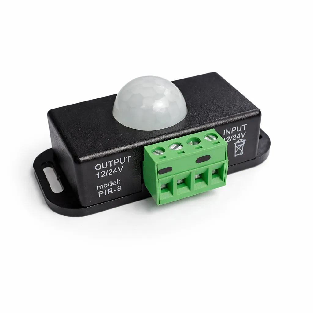 [RK0814] Bewegungsmelder mit PIR-Sensor 12/24V