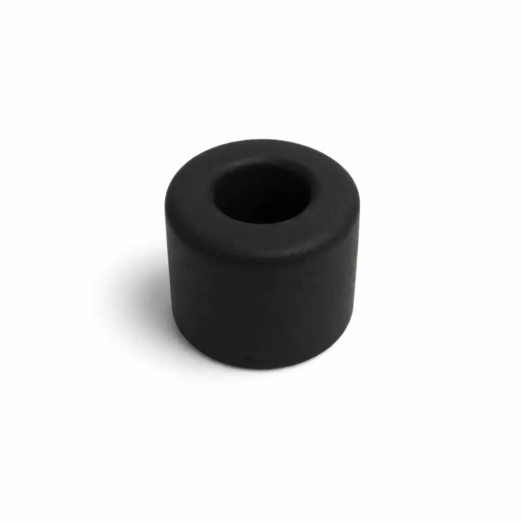 [RK0811-13] Türstopper Tarrox zum Schrauben schwarz Ø30x25