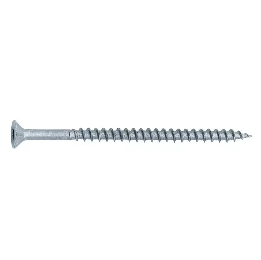 Spanplattenschrauben Senkkopf 5 x 40 mm Stahl, 10 Stück
