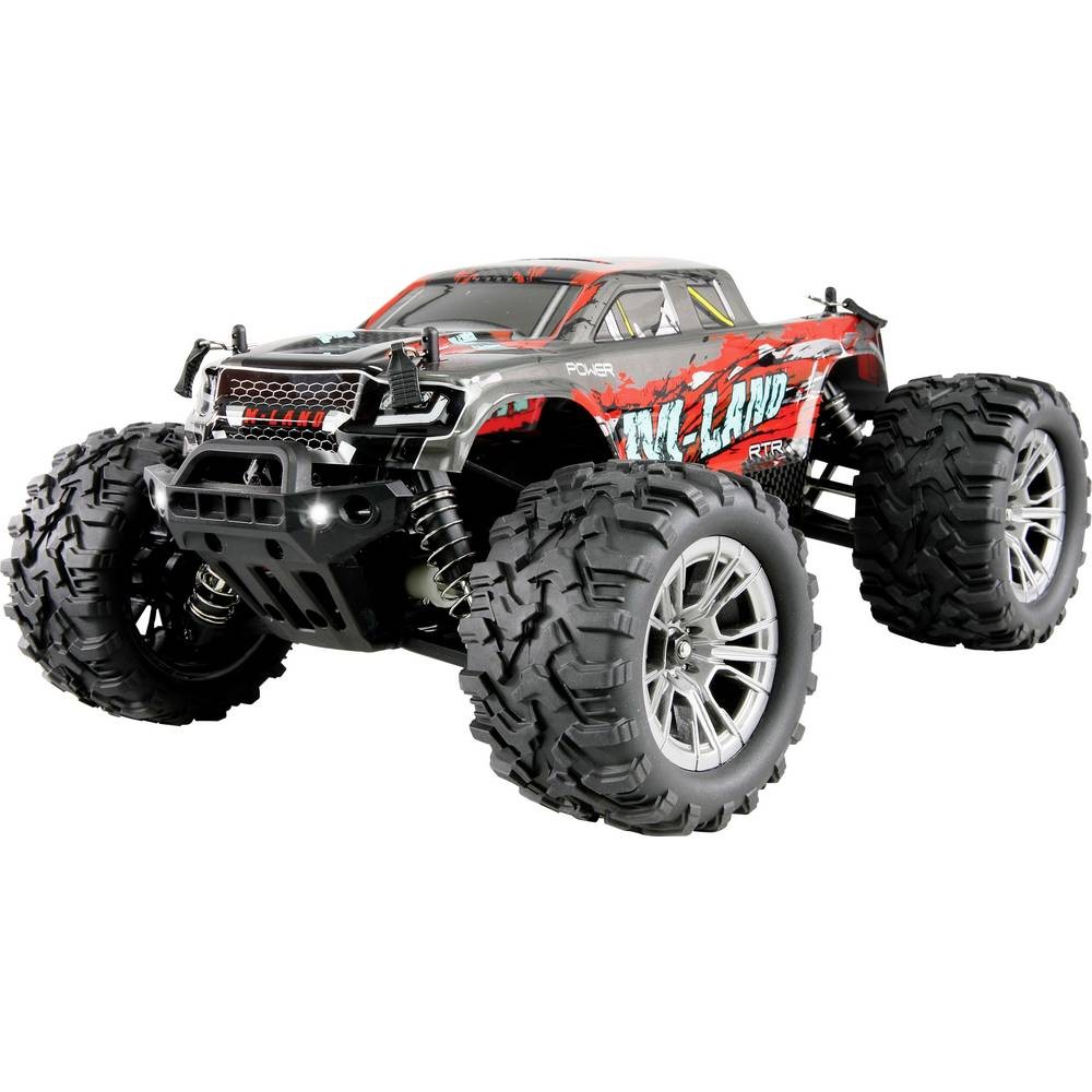 Amewi Monster Truck M-Land, Rot RTR, 1:16