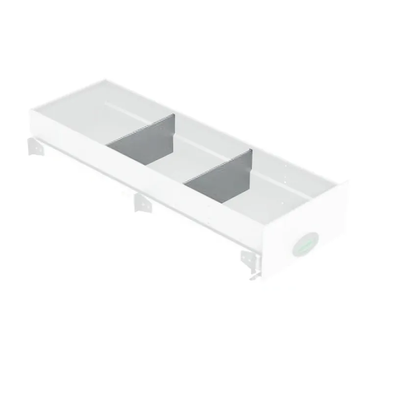 Trennbleche Grossraumschublade 650x220 mm